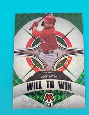 2022 Mosaic Will to Win Green Mosaic #WW-2 Joey Votto Reds BASEBALL Card Z9