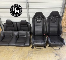 2011-2014 Ford Mustang Gt Black Leather Recaro Seats