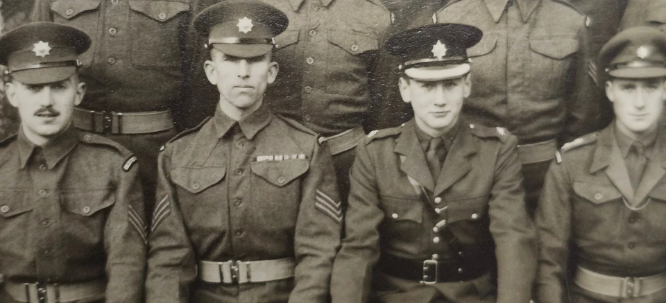 WWII British Army Group Large Photo Royal Army Ordnance Corps (RAOC), c.1945 - Image 4 of 4