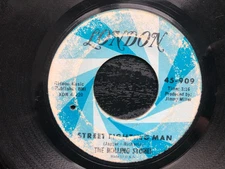 The Rolling Stones STREET FIGHTING MAN 1968 London 45 RPM single VG