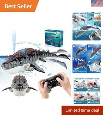 Mosasaurus Dinosaur Toys, Upgrade Remote Control Water Toy, Pool Toys for Kid...