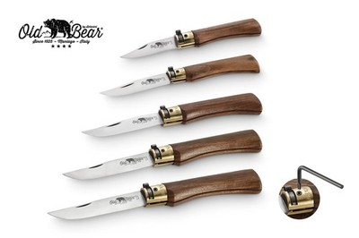 Antonini Knives Taschenmesser Old Bear Klassmesser Outdoormesser Wallnussholz