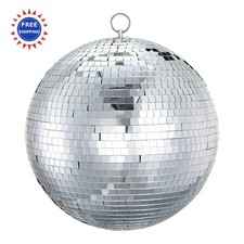 Sumono 16 inch Disco Ball Decor Mirror Ball Hanging Party Decration DJ Club