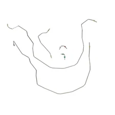 The Stop Shop B5557FG Front brake Lines, 55-57 Fits Chevy Car