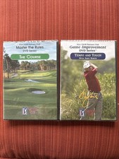 PGA TOUR Partners Club 2 Golf DVDs: Master the Rules Game Improvement NEW