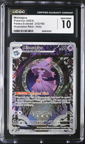 Mismagius graded CGC 10 for sale on eBay