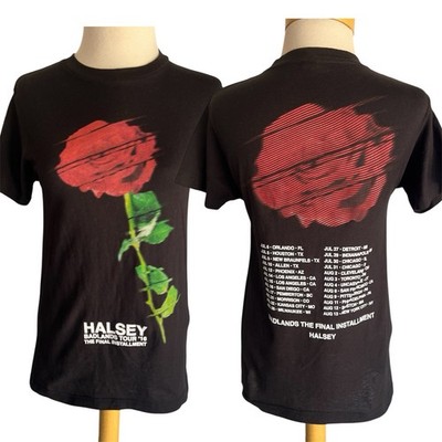 HASLEY (2016) Women's ''Badlands The Final Installment'' USA Tour Dates T-Shirt XS