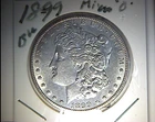 1899 O Micro O Morgan Silver Dollar AU