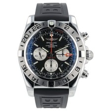 Breitling Chronomat Black Dial Stainless Steel 47mm Automatic Men’s Watch AB0413