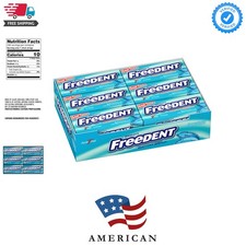 12 Pack WRIGLEY'S Spearmint Chewing Gum, 15 Stick