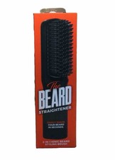 Wild Willies The Beard Straightener 2 in 1 ionic beard stylng brush Damaged Box