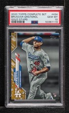 2020 Topps Gold Stars Brusdar Graterol #434 PSA 10 GEM MT h1k