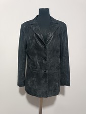 Chaqueta de gamuza Marc Cain (cuero) brillo brillo, talla 4/L