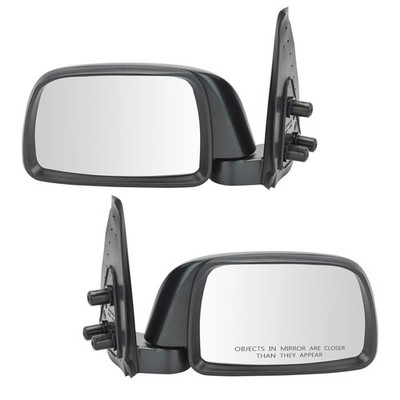 TRQ MRA59826 Manual Side View Mirror Set For Toyota Tacoma 95-00 LH OR Passenger