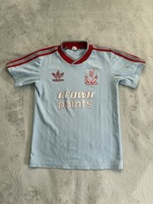 Vintage Liverpool Away Shirt 1987/1988 - Crown Paints - Rare Adidas Large Boys