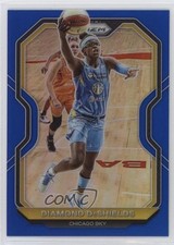 2021 Panini Prizm WNBA Blue Prizm 138/149 Diamond DeShields #72 09br