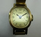 Vintage Ladies Timex Manual Watch - Stainless Steel Band - Not Working for Parts