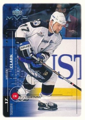 1998-99 Upper Deck MVP #190 WENDEL CLARK - Tampa Bay Lightning
