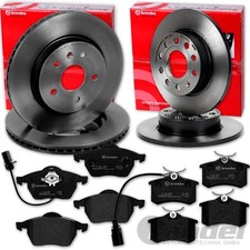 brembo BREMSSCHEIBEN + BELÄGE VORNE + HINTEN für VW SHARAN FORD GALAXY ALHAMBRA