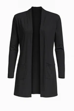 Women's  Open Front Cardigan- Long Sleeve, Lightweight Sweater with Pockets