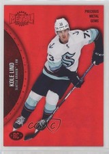 2021-22 Skybox Metal Universe Rookies PMG Red 86/100 Kole Lind #193 n1u
