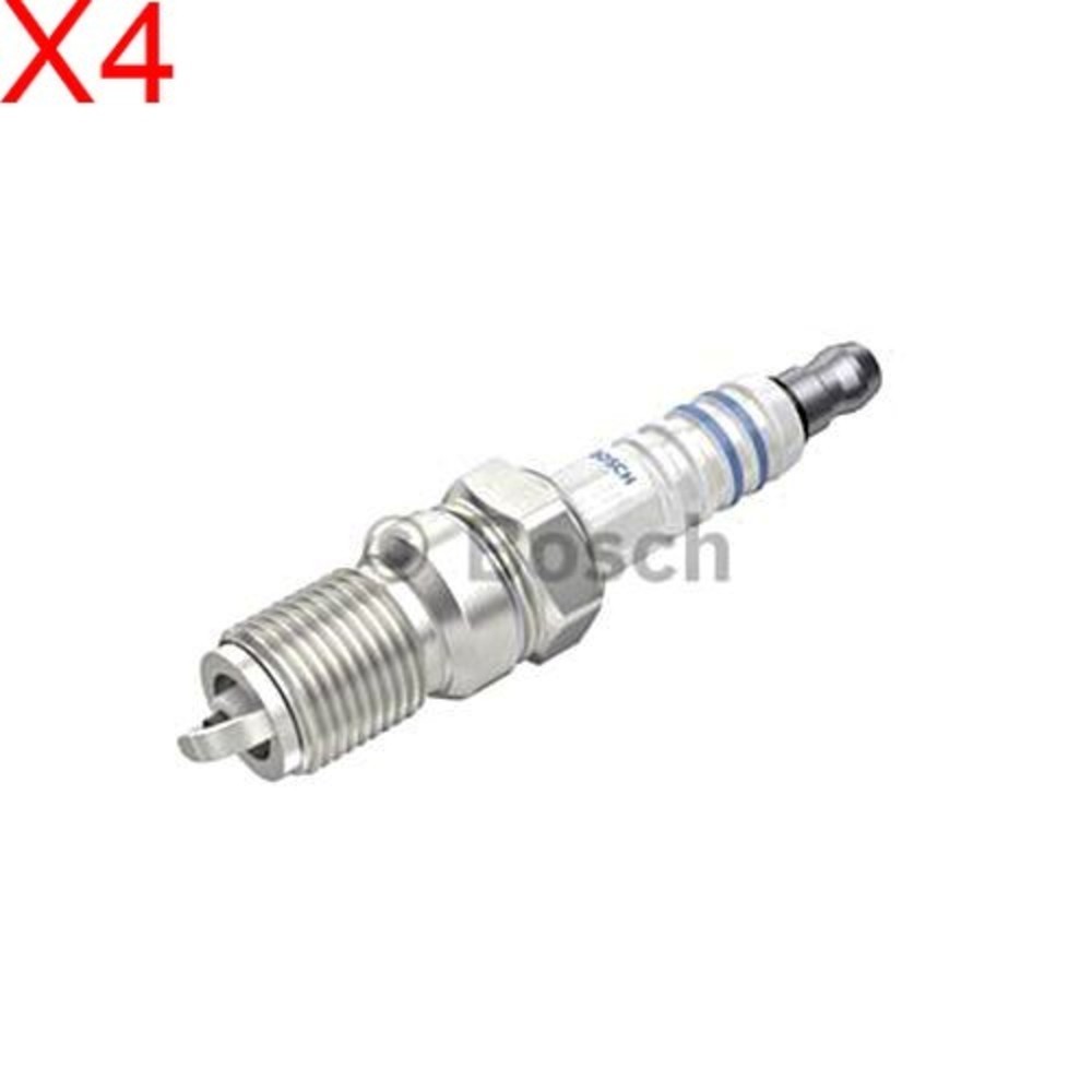 BOSCH Spark Plug x4 Petrol For FORD Ka Escort IV USA PROTON AVF 1.0-3.0L 1985-