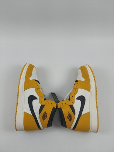 Jordan 1 Retro High OG Yellow Orche Grade School Größe 6,5Y - Bild 5 von 9