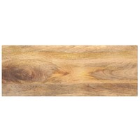 Tischplatte Aus Massivem Mangoholz 90X40Cm Rechteckig