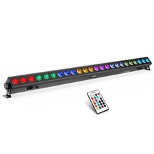 LED Stage Wash Light: Remote  DMX Control - Easy Setup for DJ Party Planner -