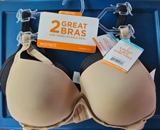 NEW Warner's 36C Wire-Free Bra 2-Pack Light Lift