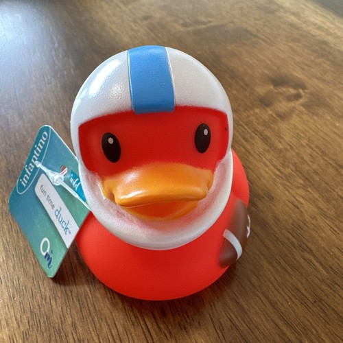 Infantino - Football Duck - Fun Time Duck - Approx. 2.5" High - Picture 3 of 3