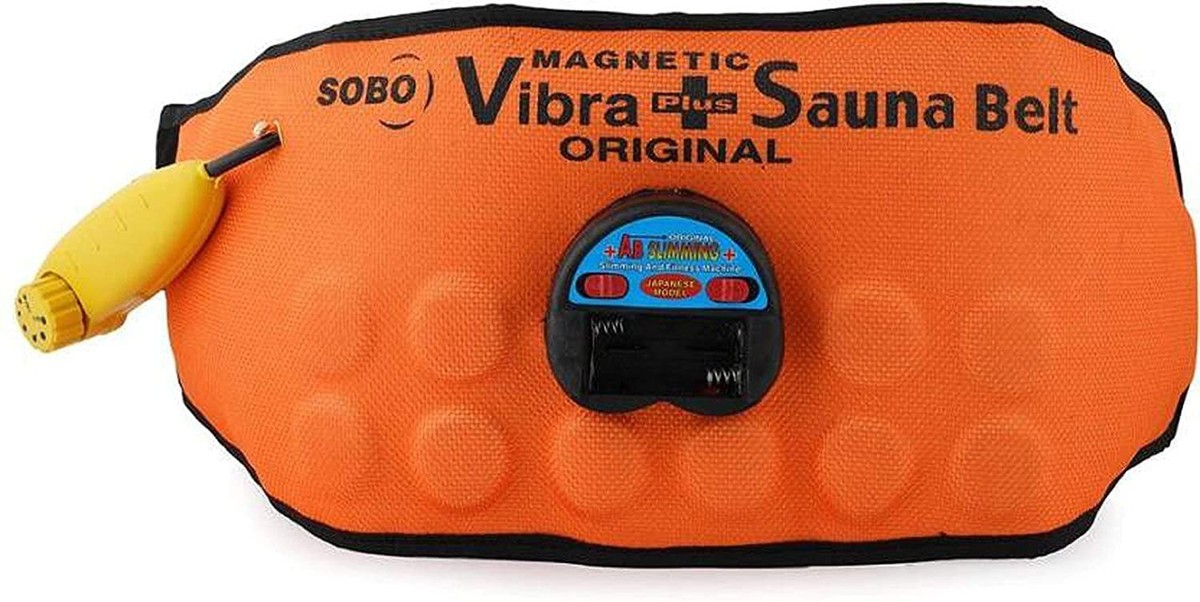 Magnetic Sauna Belt Fat Burner Vibrate Massager Slim Waist Belly Weight  Loss Kit | eBay