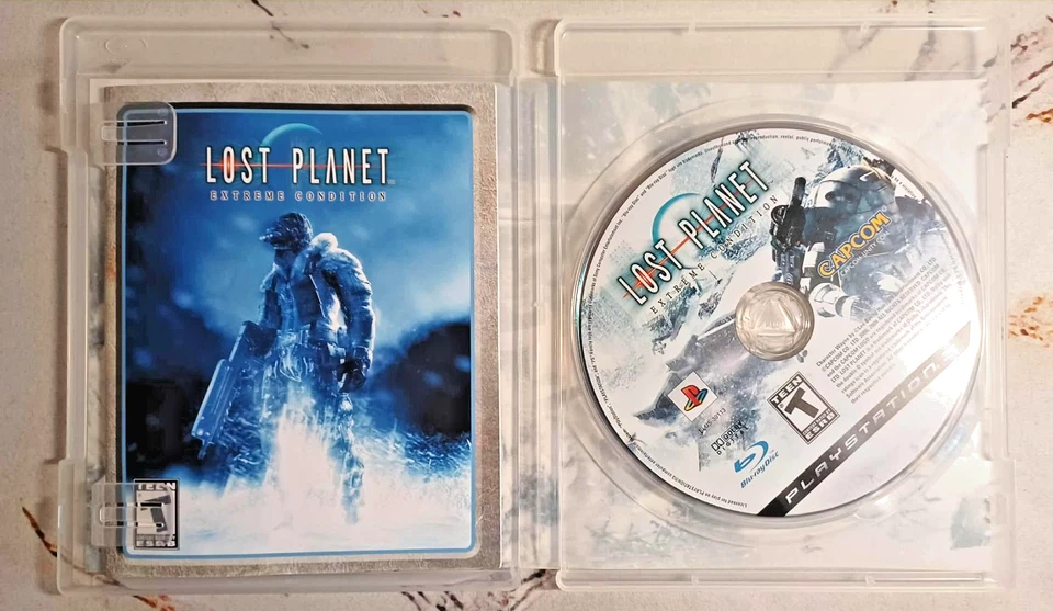 Lost Planet: Extreme Condition  (Sony PlayStation 3, 2008) CIB with Manual Works - Image 2 of 3