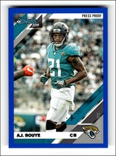 2019 Donruss Press Proof Blue #126 A.J. Bouye