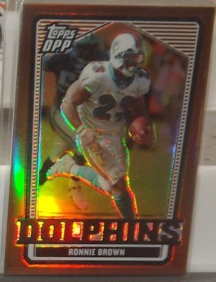 2007 Topps Draft Picks Prospects RONNIE BROWN (Dolphins) Bronze RC #13 145/250
