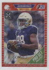 2021 Leaf Pro Set Metal Red Wave /75 Javon McKinley #38 z6b