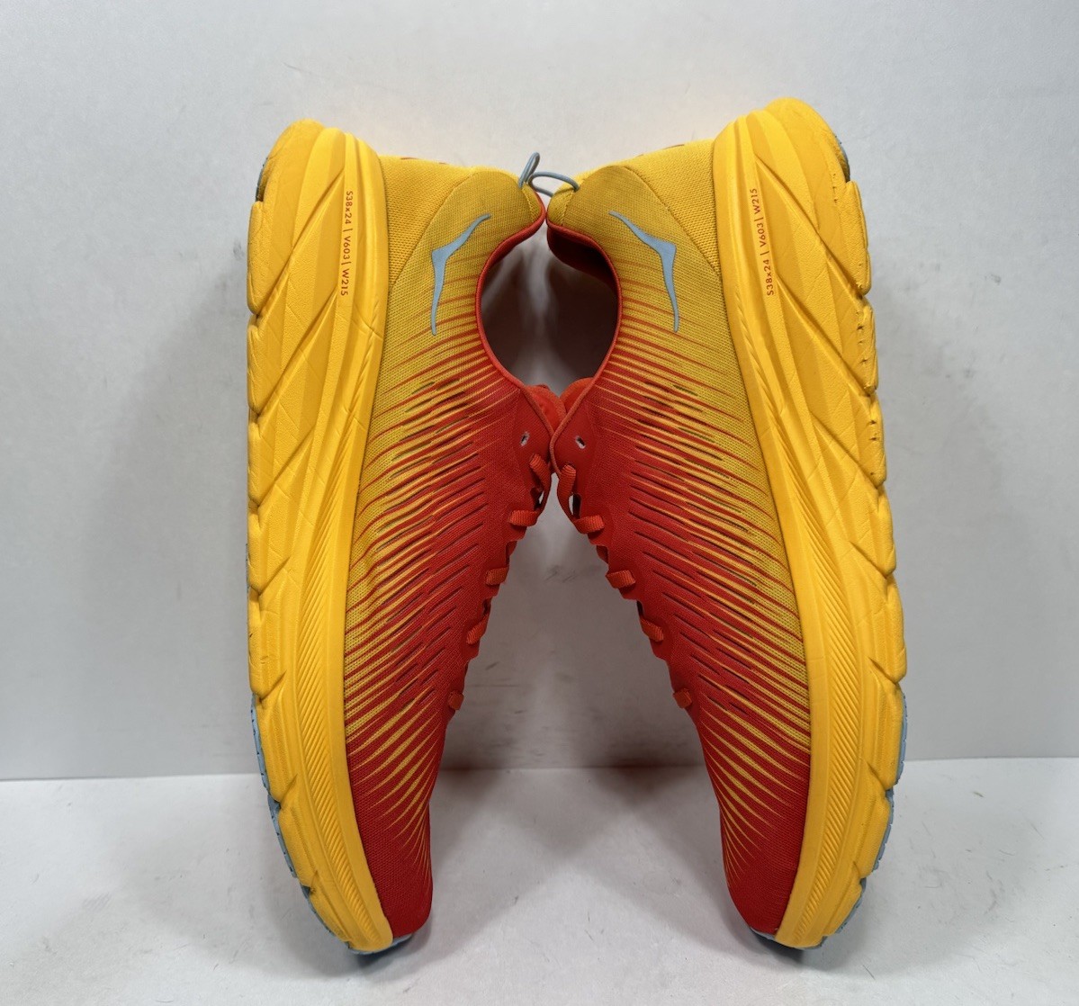 Hoka One One Rincon 3 Fiesta Red Running Shoes Sneakers  display picture 1