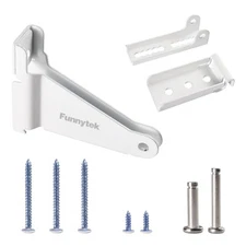 Storm Door Closer Brackets,Reinforced Repair Jamb Bracket Compatible with And...