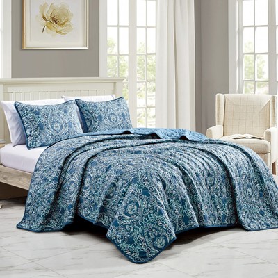 Norma Luxury  3 Piece Bedspread DdiWVt45RecKavNijVkn3QsTD8mU7mBs