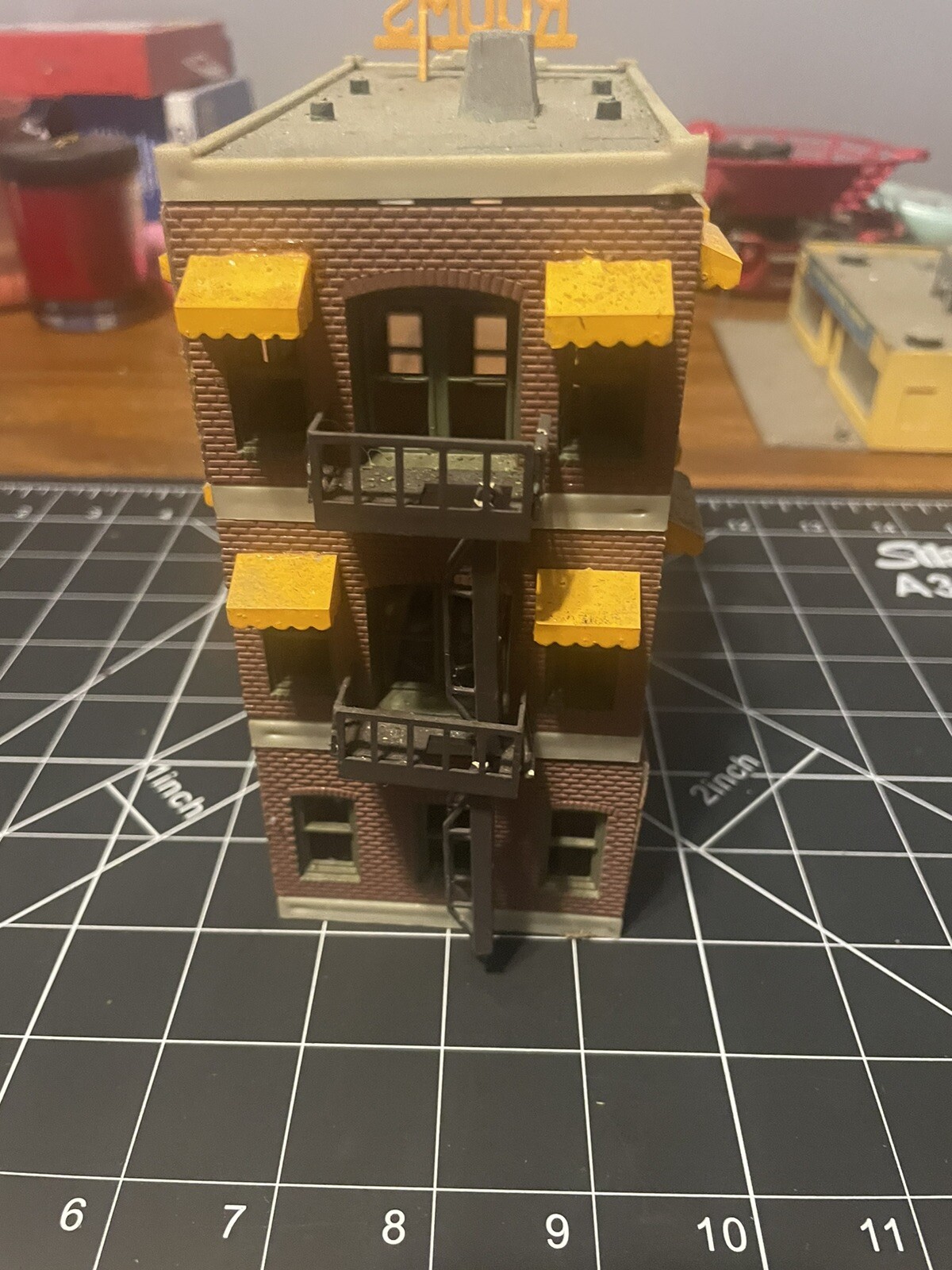 Lot Of 3 HO Scale Assembled Buildings eBay