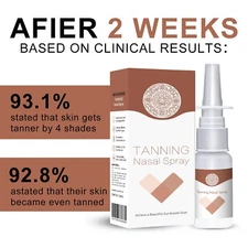 Deep Tan Dry Spray Sunless Tanning Spray For A Natural Looking Tan (1 Pc)