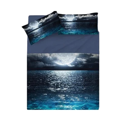 Completo Lenzuola Sogni d'Oro 100% Cotone con Stampa Alta Qualità