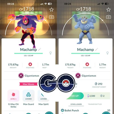 #ad Pokémon go Gigantamax Machamp Trade 20k Stardusts $1.90