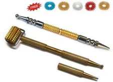 Sujok Acupressure Metal Probe 2in1 Metal Roller Jimmys Center Double 5 Rings