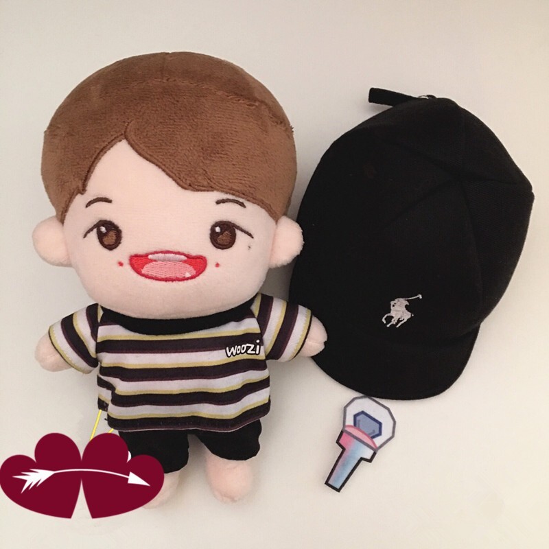 20cm KPOP Seventeen Plush Toy Cheering Hoonie Lee Ji Hun
