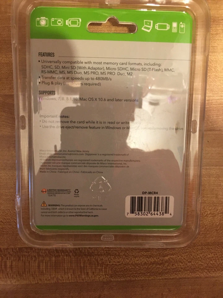 Digipower Universal 42-in-1 Multi Card Reader/ Writer DP-MCR4 - Image 2 of 2