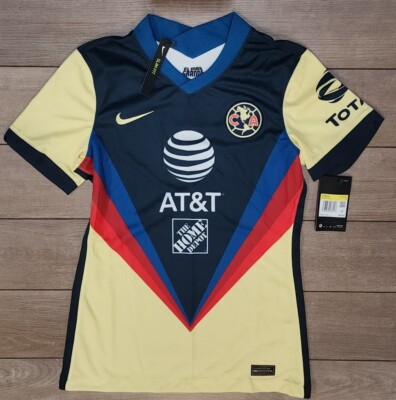 $90 New NIKE Womens S Club América 2020/21 Stadium Home Soccer