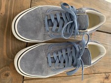 Blue Old Skool Vans women size 8.0 men size 6.5