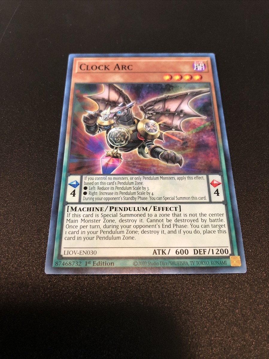 Yu-Gi-Oh! Card: Clock Arc - LIOV-EN030 - Common - 1st Edition - Order Of Chaos