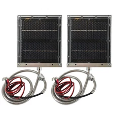 Highwild 12-Volt Solar Panel Charger for 12V Feeder Battery - 2 PACK